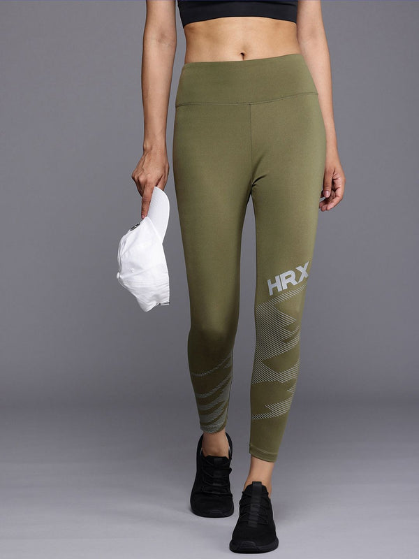 HRX by Hrithik Roshan Women Togetherfaster Antimicrobial & Rapid Dry Running Tights