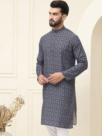 SOJANYA Motif Etnik Printed Pure Cotton Kurta