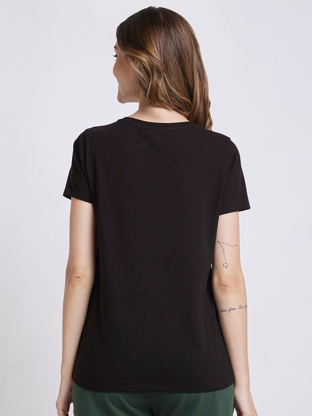 SPYKAR Floral Printed Cotton T-shirt
