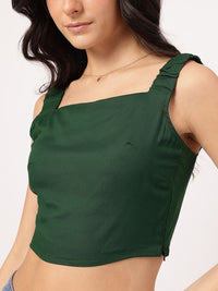 DressBerry City Chic Fitted Crop Top
