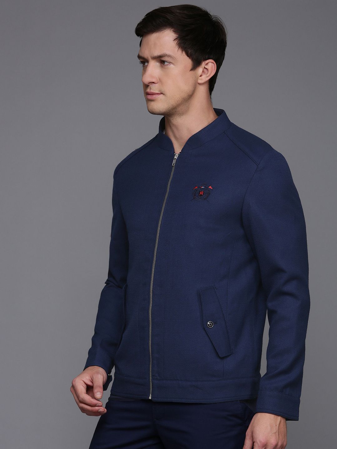 Raymond Mandarin Collar Tailored Jacket