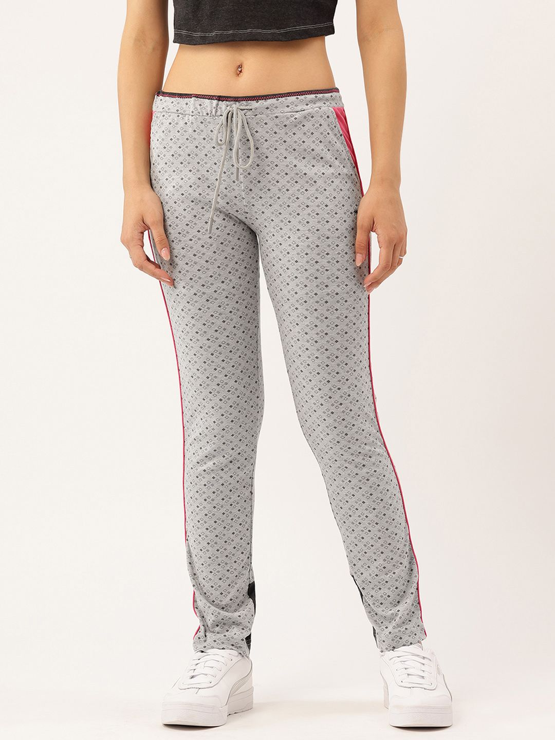 Monte Carlo Geometric Printed Track Pants