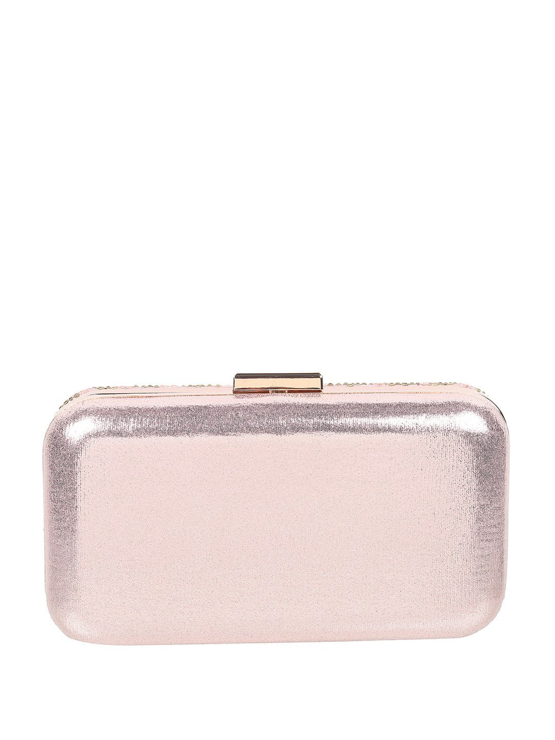 Metro Embellished Box Clutch