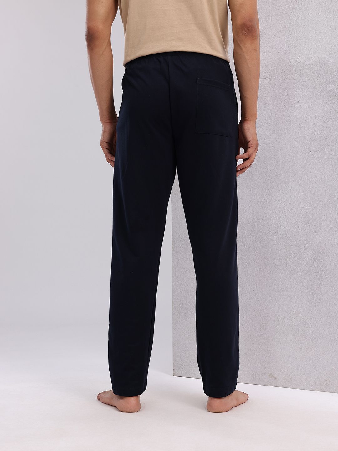 HRX by Hrithik Roshan Men Mid-Rise Yoga Track Pants with Contrast Piping