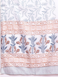 Anouk Women Floral Printed Regular Pure Cotton Kurta with Trousers & With Dupatta
