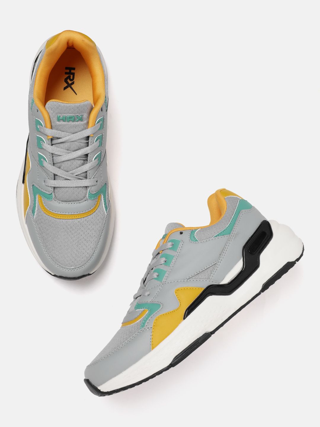 HRX by Hrithik Roshan Men Woven Design Sneakers