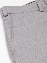 Park Avenue Men Regular Fit Checked Formal Trousers
