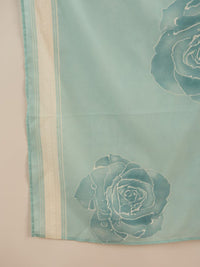 Indo Era Women Floral Embroidered Pure Cotton Kurta with Trousers & Dupatta