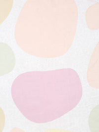 KLOTTHE Peach Cotton 300 TC Cadar Double Halus dengan 2 Sarung Bantal-98 x 87 inci