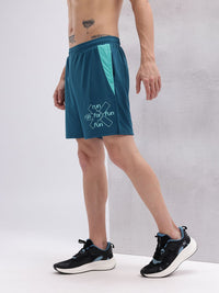 HRX by Hrithik Roshan Men Typography Print Rapid-Dry Running Shorts