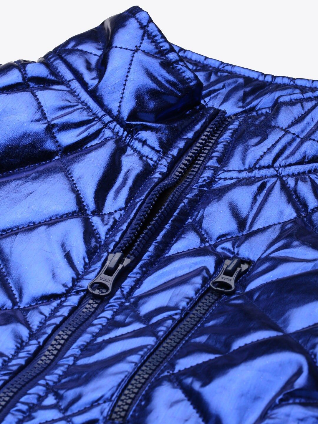 SASSAFRAS Women Blue Quilted Jacket