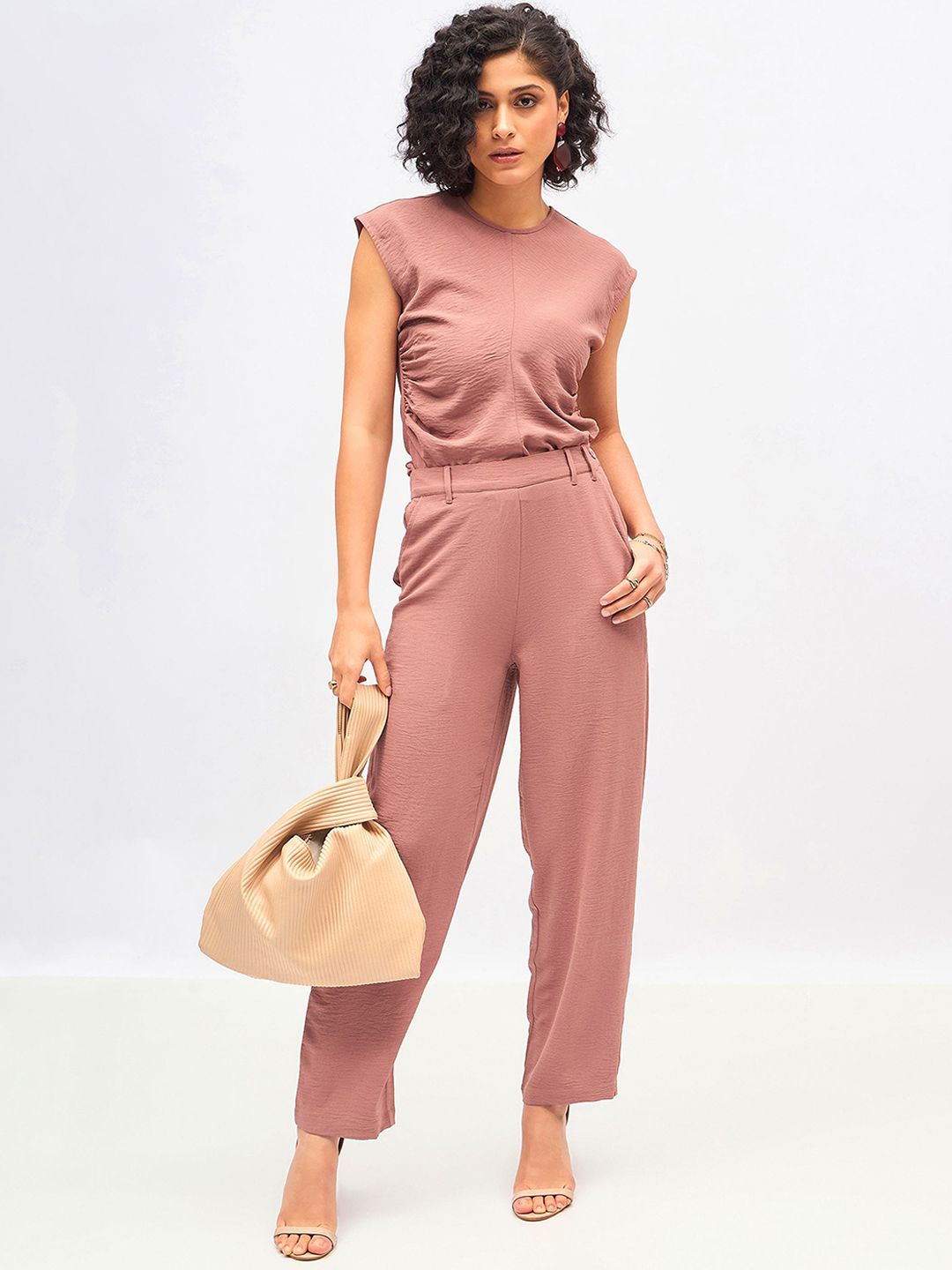 SASSAFRAS Round Neck Top With Trouser