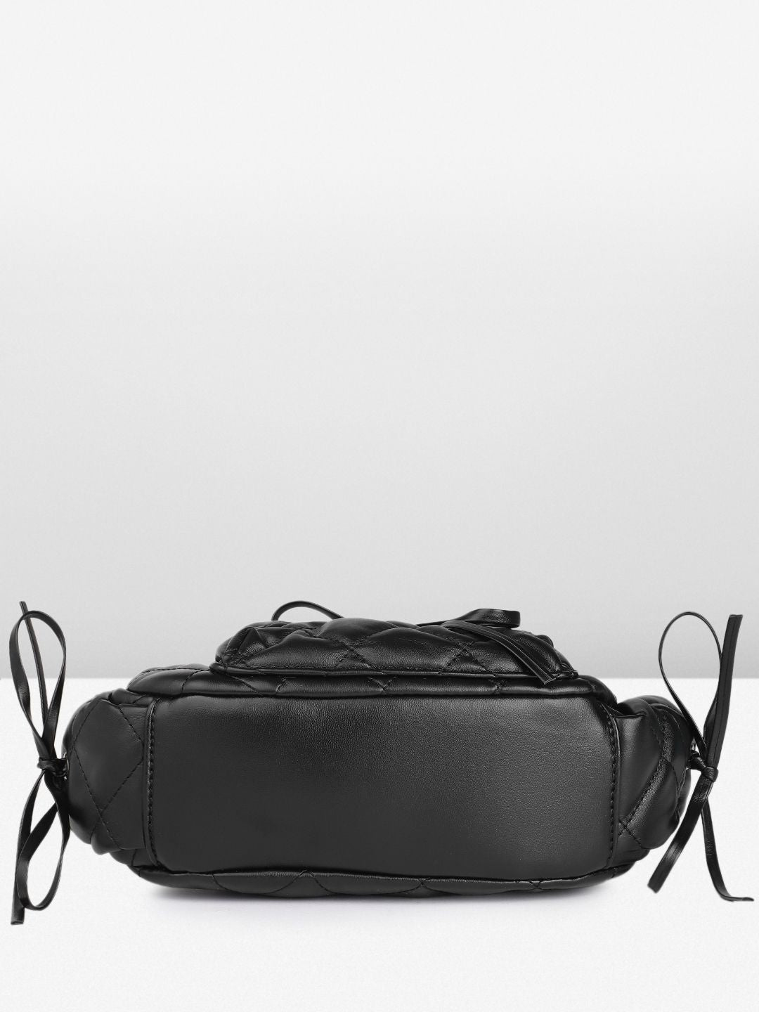 DressBerry Quilted Structured Handheld Bag