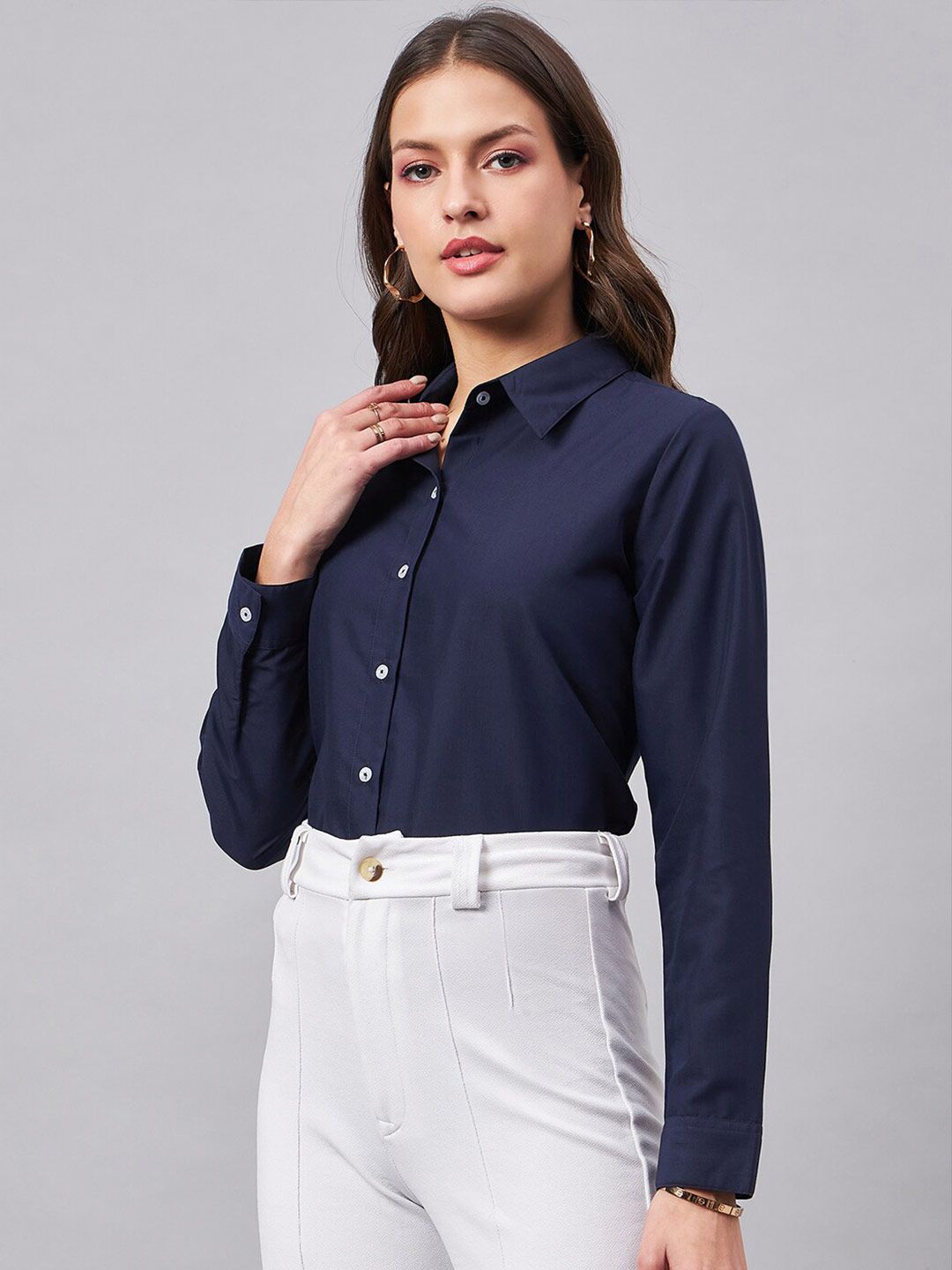 Style Quotient Smart Long Sleeves Opaque Formal Shirt