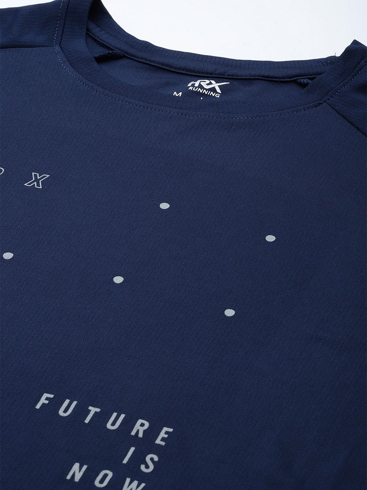 HRX by Hrithik Roshan Printed Running Rapid-Dry T-shirt