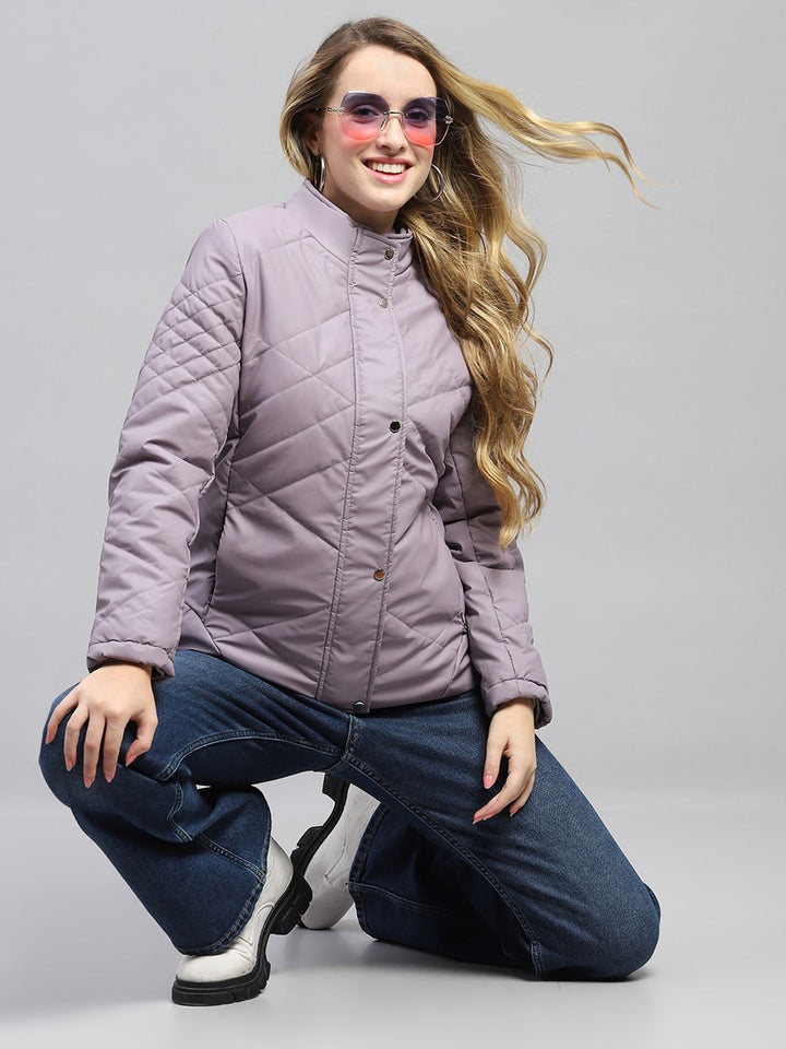 Monte Carlo Stand Collar Quilted Jacket