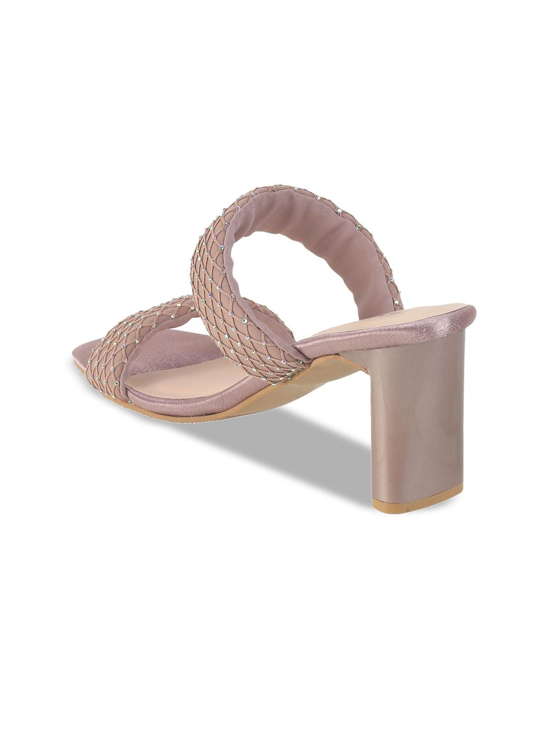 Mochi Textured Block Sandals