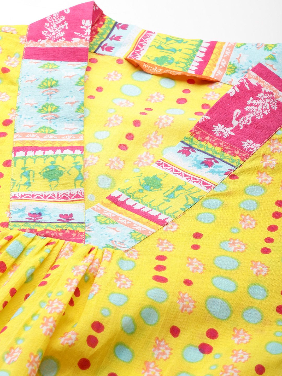 Indo Era Printed Pure Cotton Kurta with Trousers