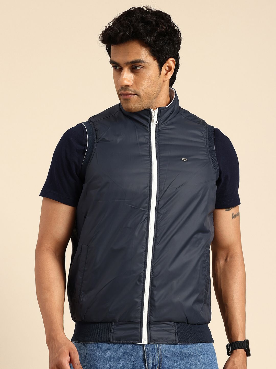 Being Human Reversible Padded Jacket