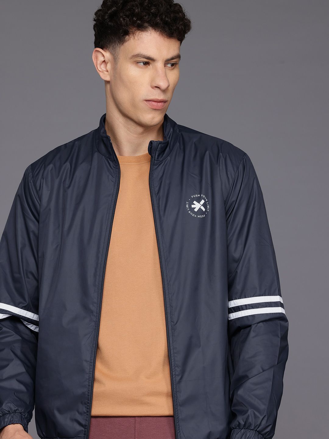 HRX by Hrithik Roshan Rapid-Dry Bomber Jacket