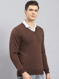 Monte Carlo V-Neck Pure Woollen Pullover