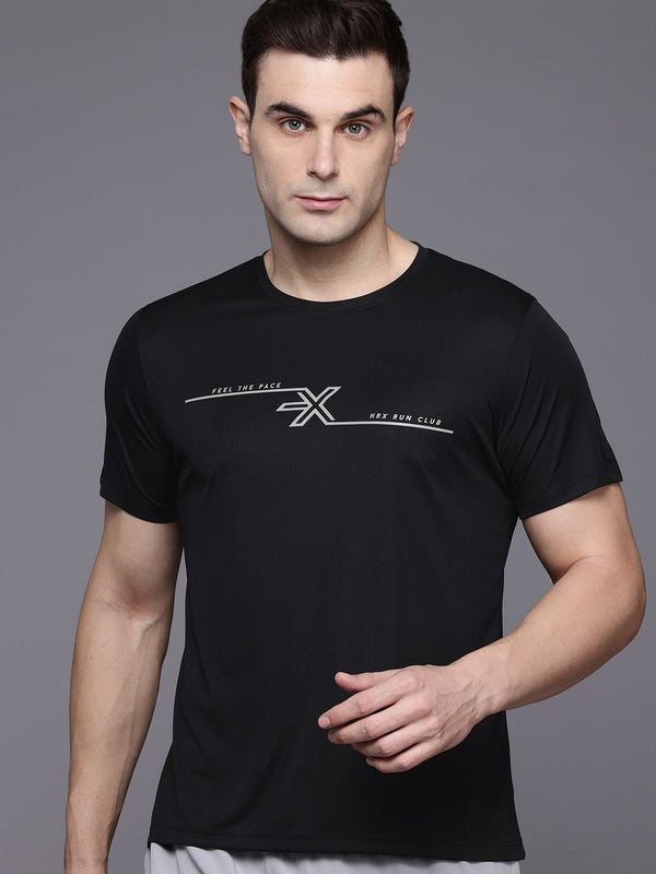 HRX by Hrithik Roshan Men Typography Printed Running Ultralite T-shirt