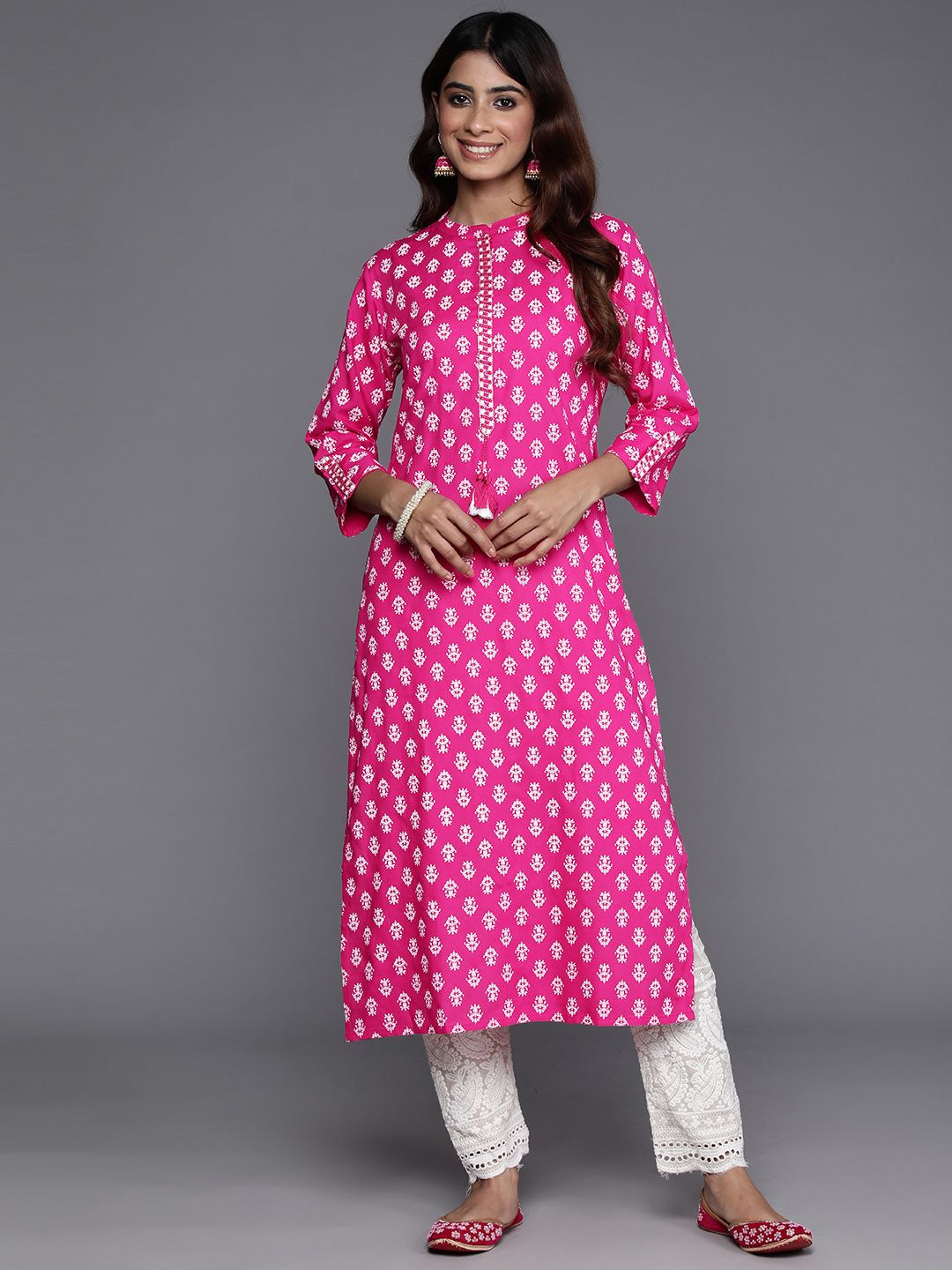 Indo Era Women Ethnic Motifs Printed Kurta