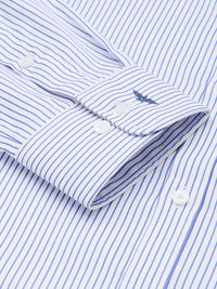 Park Avenue Slim Fit Opaque Striped Formal Shirt