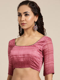 Saree mall Grey & Maroon Printed Saree