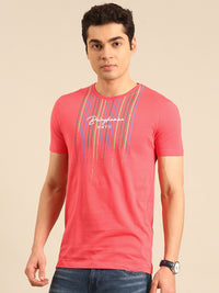 Being Human Typography Printed Pure Cotton T-shirt