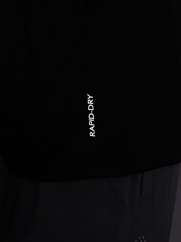 HRX by Hrithik Roshan Brand Logo Printed Rapid Dry Training Tshirt
