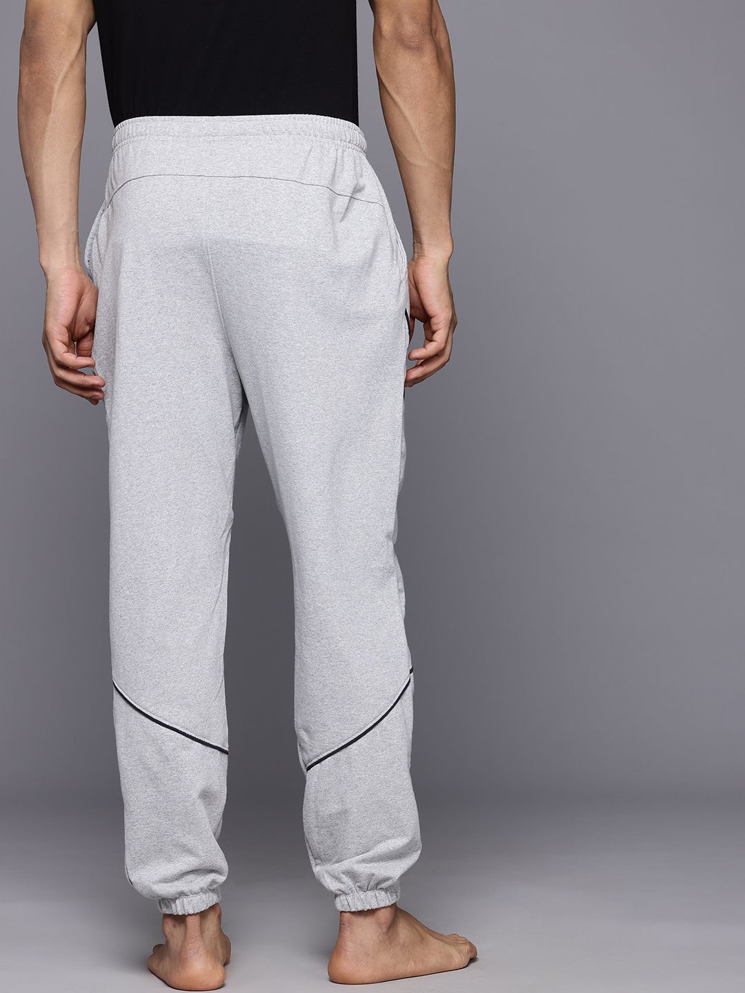 HRX by Hrithik Roshan Men Taping Detail Yoga Joggers