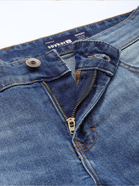 SPYKAR Men Skinny Slim Fit Low-Rise Heavy Fade Stretchable Jeans