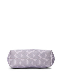 ZOUK Printed Shopper Jute Tote Bag