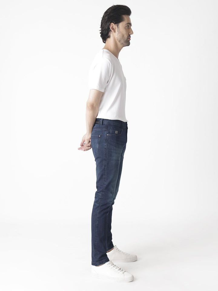 RARE RABBIT Men Avalon Mid-Rise Slim Fit Jeans