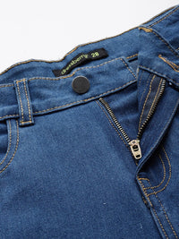 DressBerry Women High-Rise Stretchable Slouchy Fit Jeans with Detachable Chain