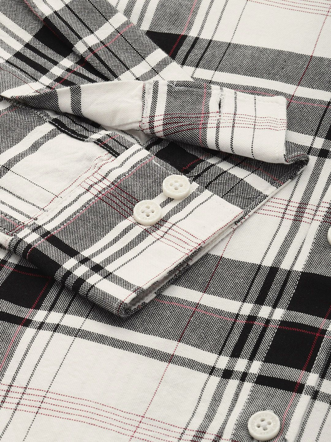 Being Human Pure Cotton Slim Fit Checked Casual Shirt