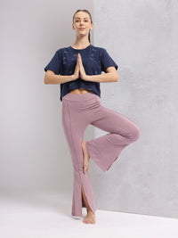 HRX by Hrithik Roshan Typography Printed Drop-Shoulder Sleeves Yoga T-Shirt