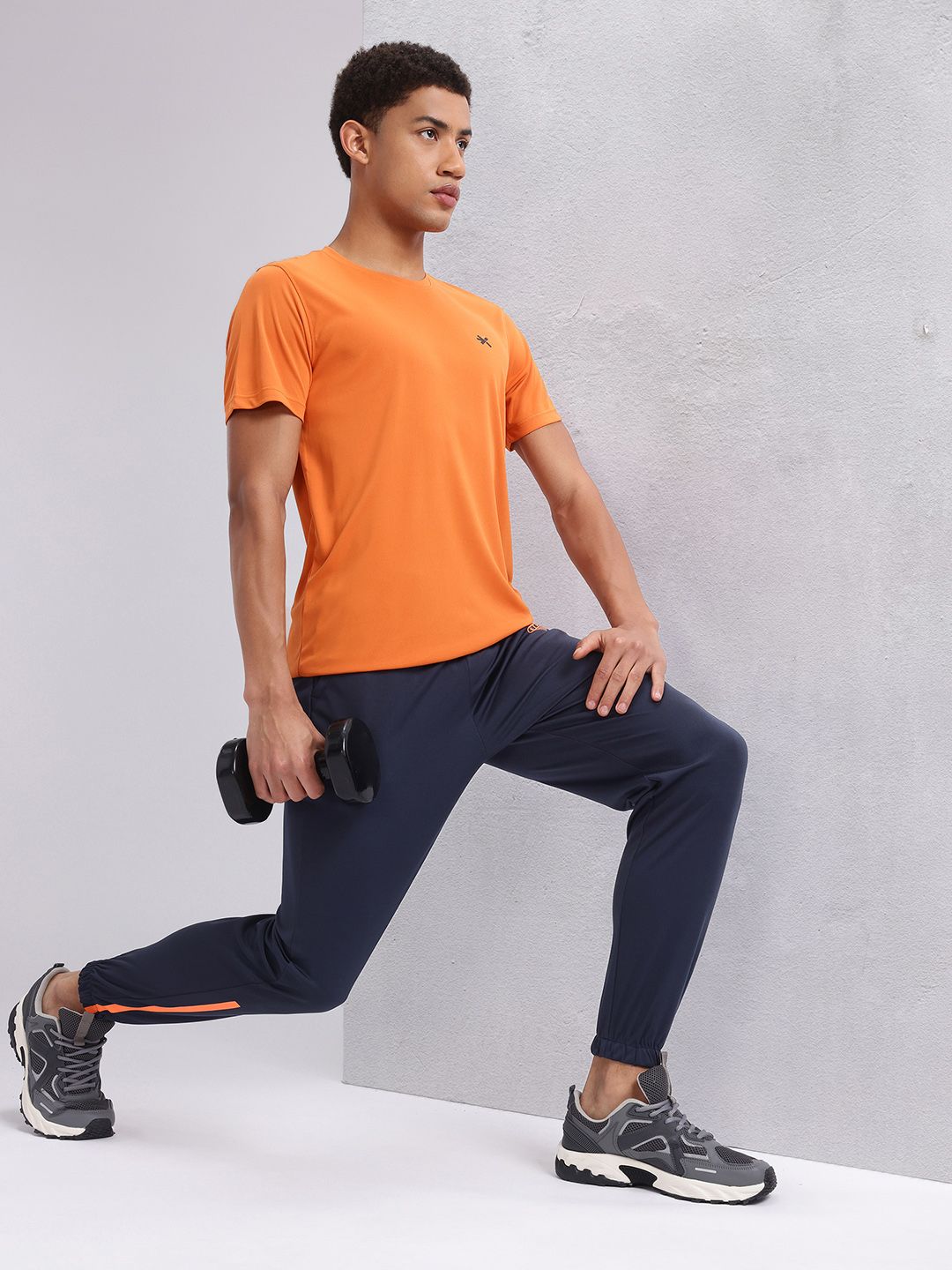 HRX by Hrithik Roshan Men Printed Rapid-Dry Training T-shirt