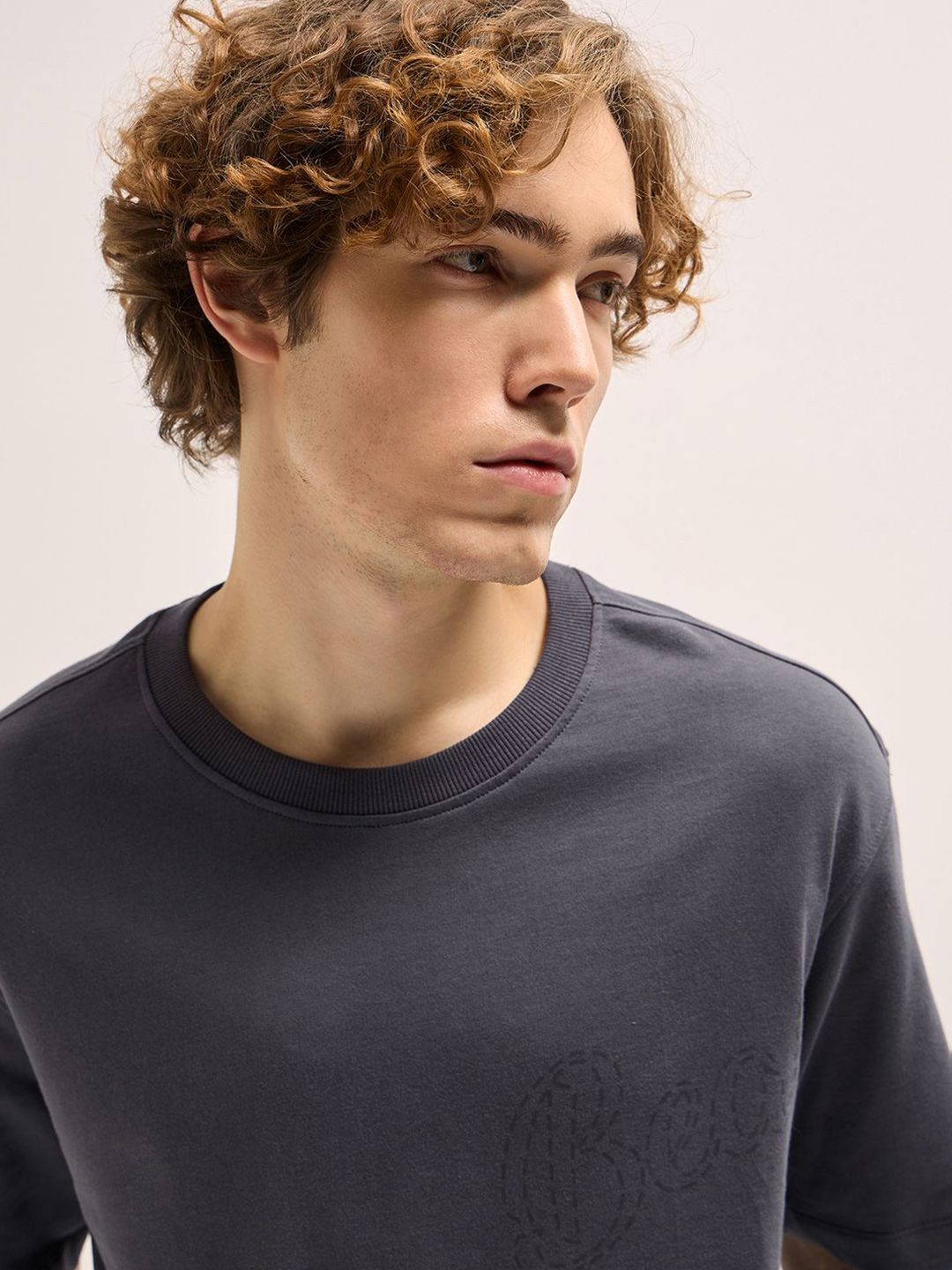 THE BEAR HOUSE Back-Printed Oversized T-Shirt