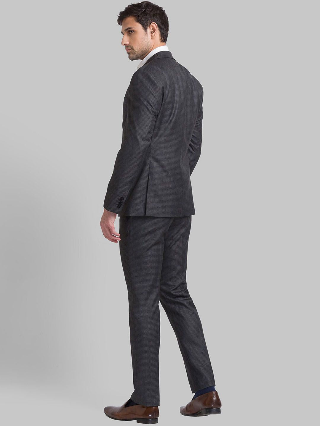 Park Avenue Men Single-Breasted Super Slim-Fit 2-Piece Suit