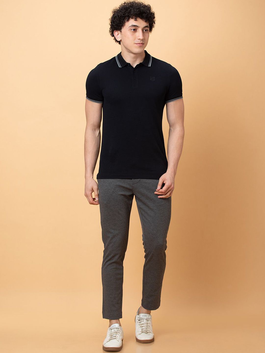 Being Human Men Slim Fit Chinos Trousers