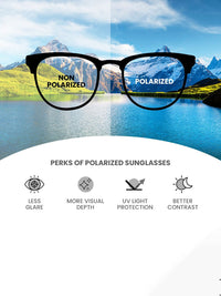 IDEE Men Wayfarer Sunglasses with UV Protected Lens IDS2817C1PSG