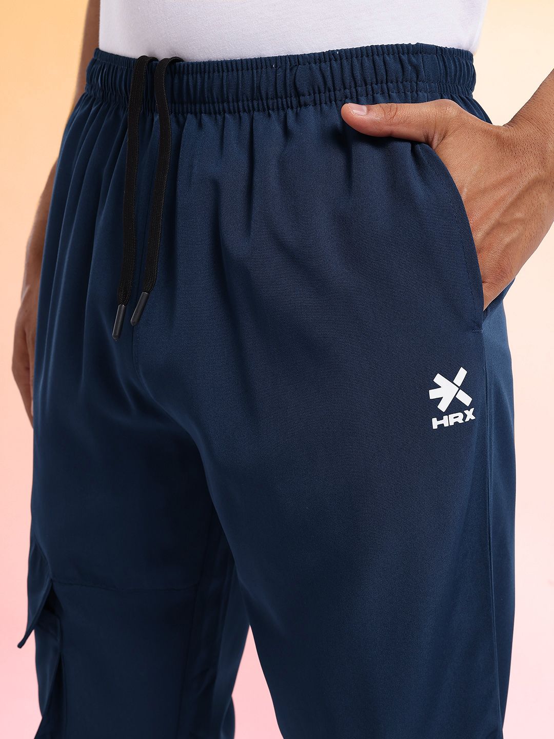 HRX by Hrithik Roshan Men Mid-Rise Lifestyle Cargos