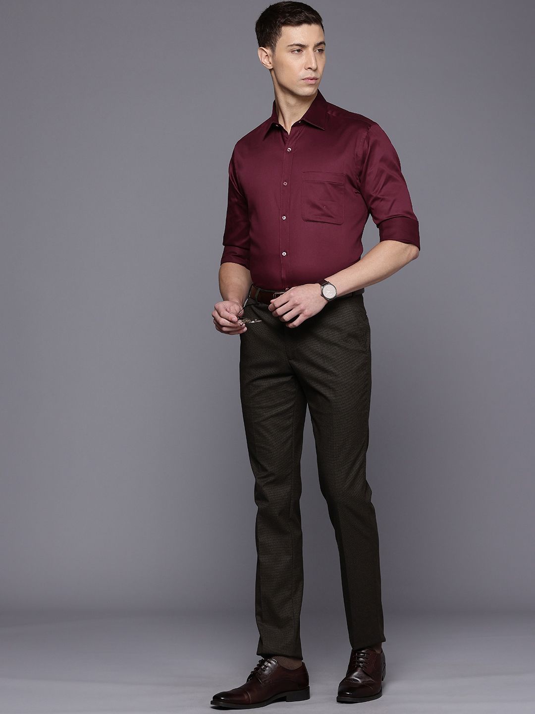 Raymond Slim Fit Pure Cotton Formal Shirt