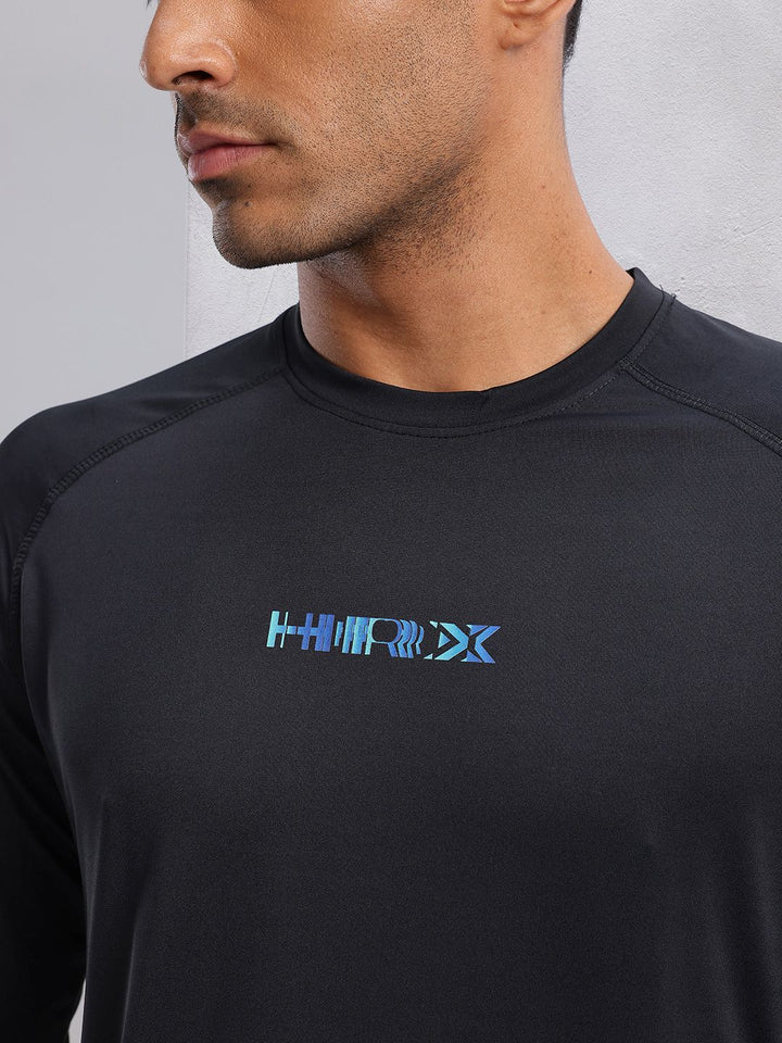 HRX by Hrithik Roshan Printed Rapid-Dry Training T-shirt