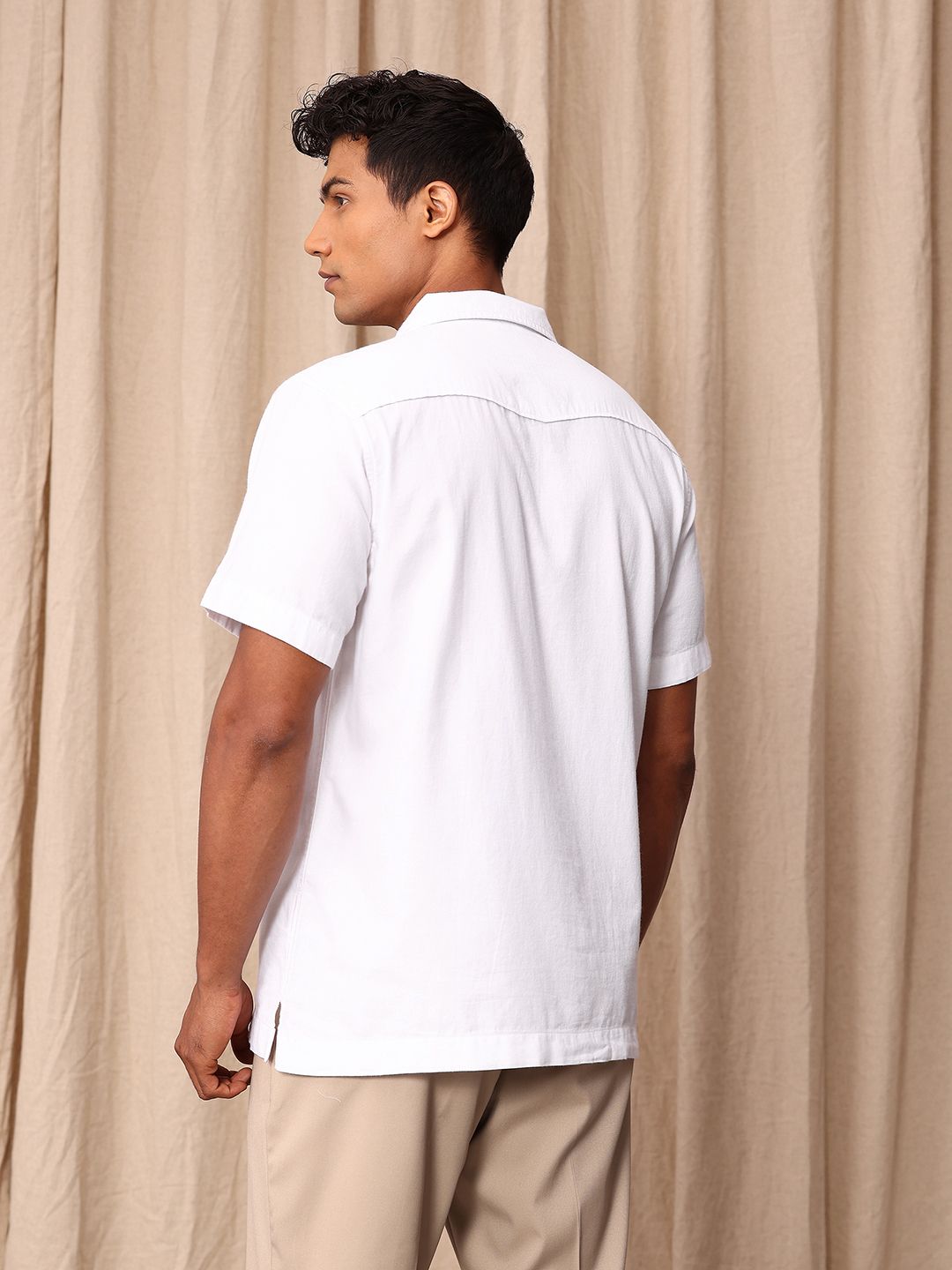 Mr Bowerbird Pure Cotton Liberal Fit Casual Shirt
