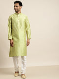 SOJANYA Kurta Kolar Mandarin Berjalur Dengan Churidar