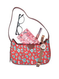 TEAL BY CHUMBAK Floral Printed Sling Bag