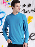 The Indian Garage Co Self Design Textured Long Sleeve Pullover Sweatshirt